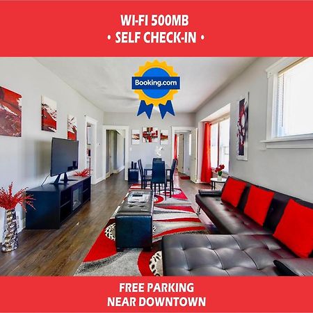 The Rubi Lounge - Spacious Brooklyn Centre Modern Escape Near Downtown With Parking, 300Mb Wifi & Self Check-In Cleveland Exteriér fotografie