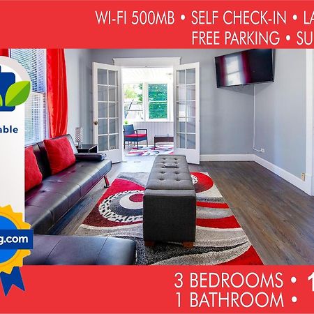 The Rubi Lounge - Spacious Brooklyn Centre Modern Escape Near Downtown With Parking, 300Mb Wifi & Self Check-In Cleveland Exteriér fotografie