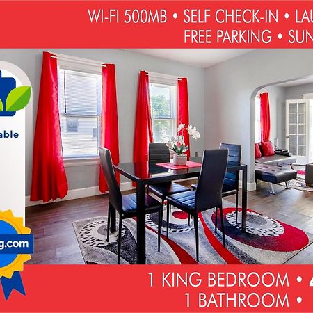 The Rubi Lounge - Spacious Brooklyn Centre Modern Escape Near Downtown With Parking, 300Mb Wifi & Self Check-In Cleveland Exteriér fotografie