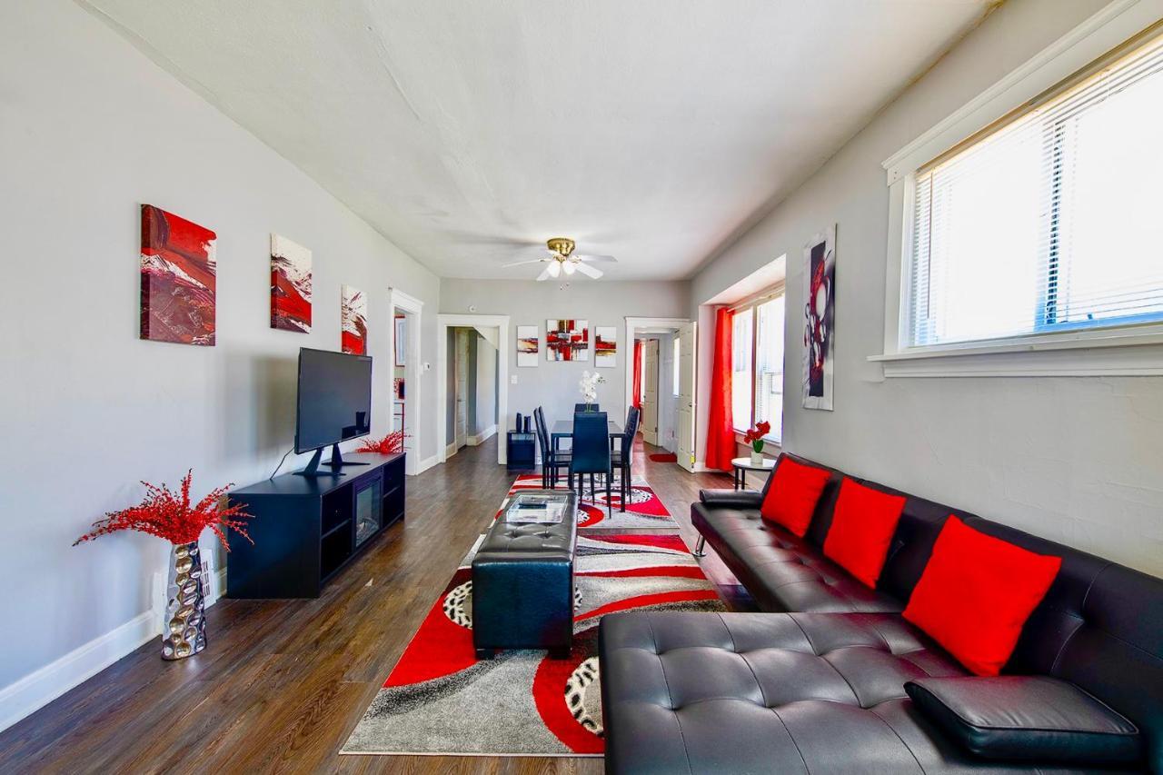 The Rubi Lounge - Spacious Brooklyn Centre Modern Escape Near Downtown With Parking, 300Mb Wifi & Self Check-In Cleveland Exteriér fotografie